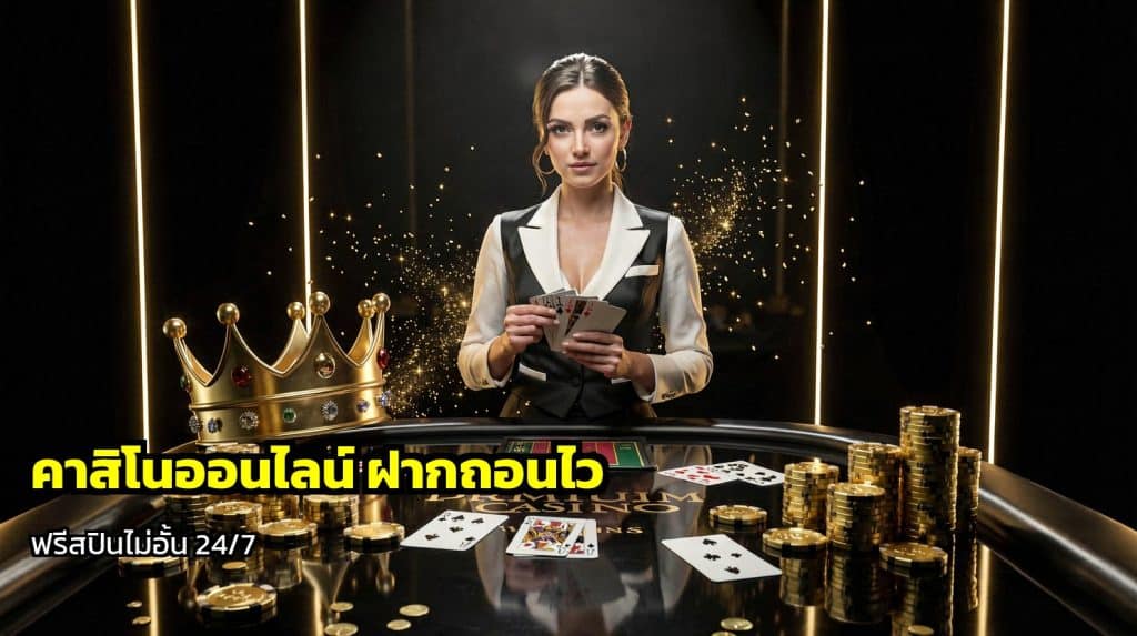 คาสิโนออนไลน์ ฝากถอนไว